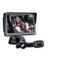 5-Inch HD In-Car Baby Monitor with Infrared Night Vision