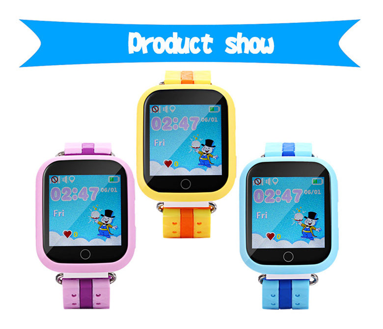 Kids GPS Smart Watch with SOS Call & Touch Screen