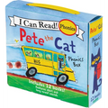 Pete the Cat 12-Book Phonics Fun!: A Box of 12 Mini-Books Featuring Short and Long Vowel Sounds - Boxed Set